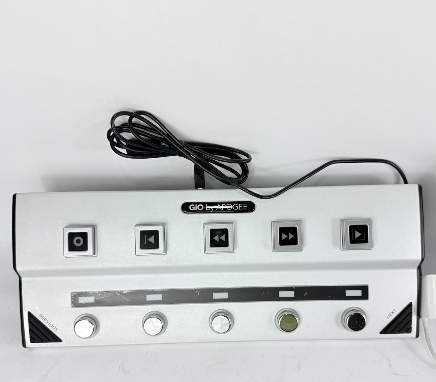 Apogee Silver Gio USB Stomp Interface Pedalboard Footcontroller Guitar FX