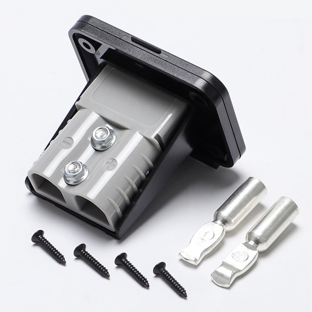Electric Vehicle Charging Connector 50A 120A 175A with Integrated Base