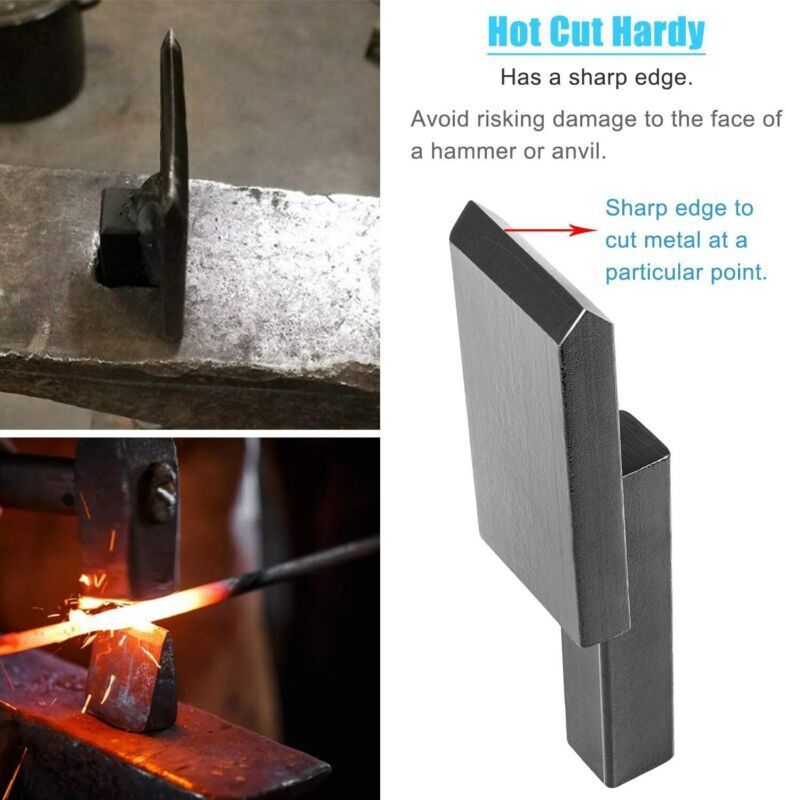 3/4" Hot Cut Creasing Stake Spring Fuller Tool for Blacksmith Anvil Forge