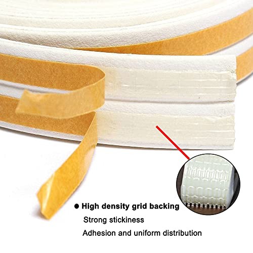 Weather Stripping Seal Strip Tape, Doors Windows Frame Self 32.8Ft White