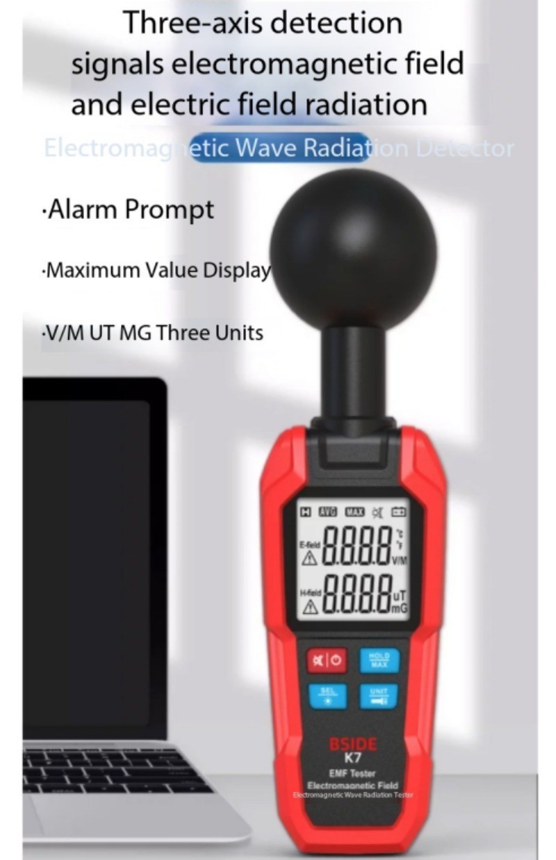 K7 Digital Electromagnetic Radiation Meter Electromagnetic Radiation Detector