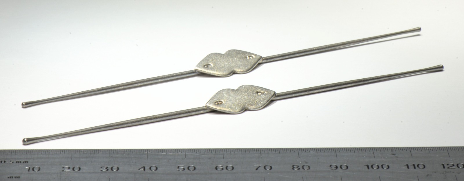 Bowman Lacrimal Probes Sizes 5-6 and 7-8 Double-Ended 5 ⅛" Surgical Lot of 2