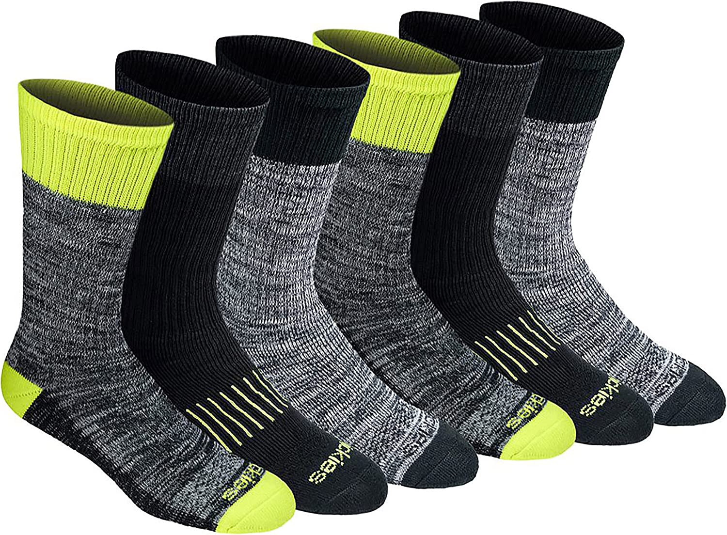 Dickies Men'S Dri-Tech Original Moisture Control Crew Socks, Available in M-XXL