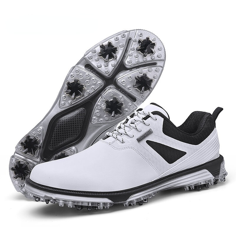 Waterproof Golf Shoes Men's Comfortable Golf Sneakers Outdoor Anti Slip Sneakers