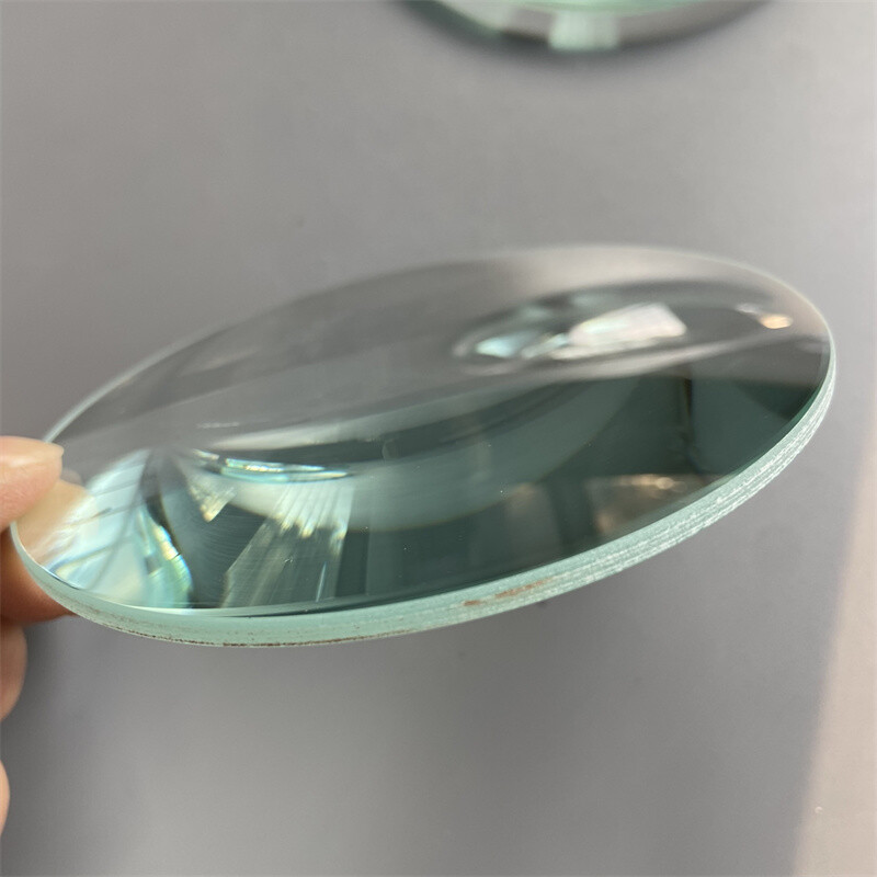 100mm Double Convex Glass Lens for DIY Magnifying Glass Optical Experiment 2PCS