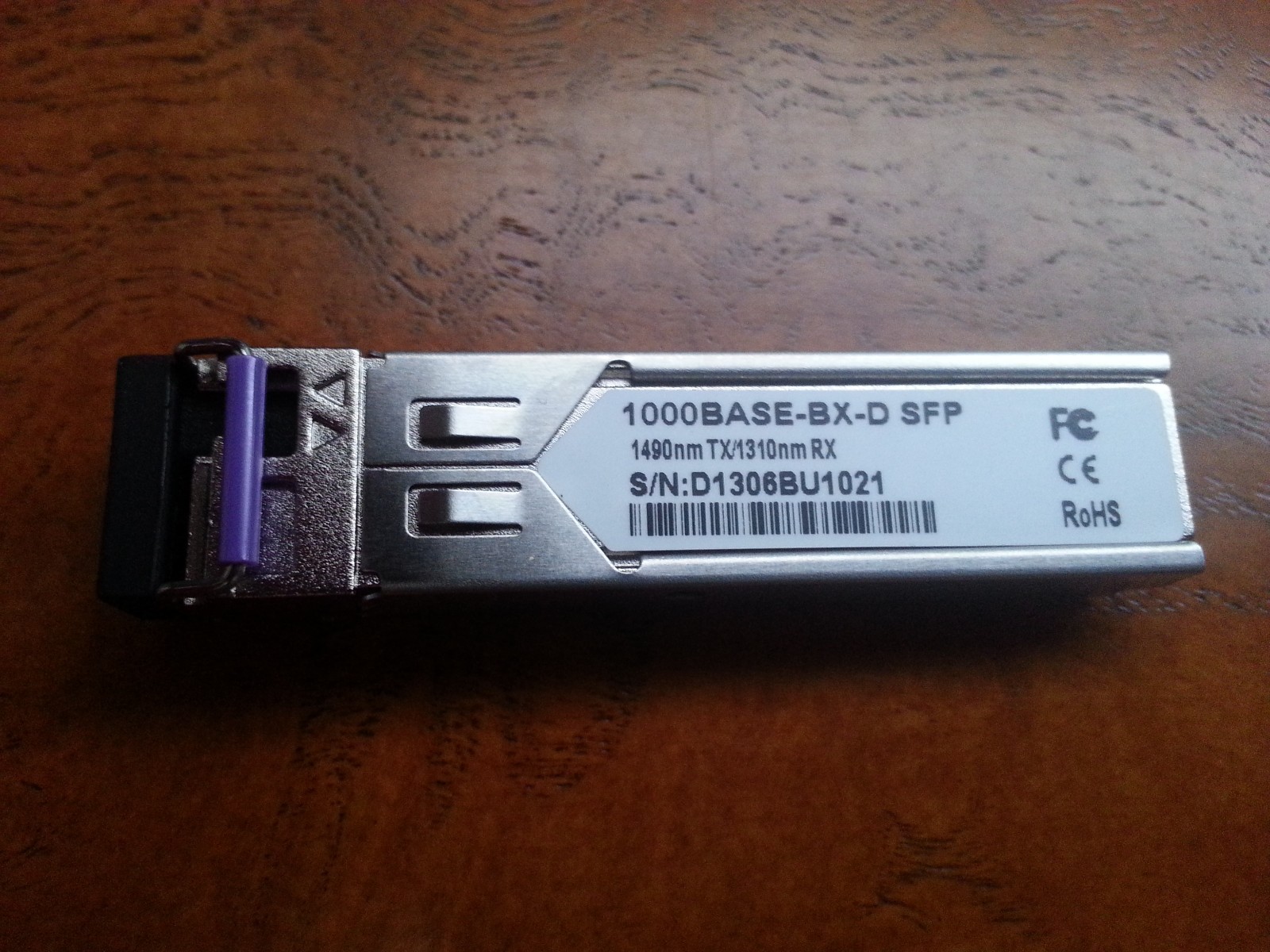 New SFP-GE-LX-SM1310-BIDI H3C Compatible 1000BASE-BX-D TX1490/RX1310nm