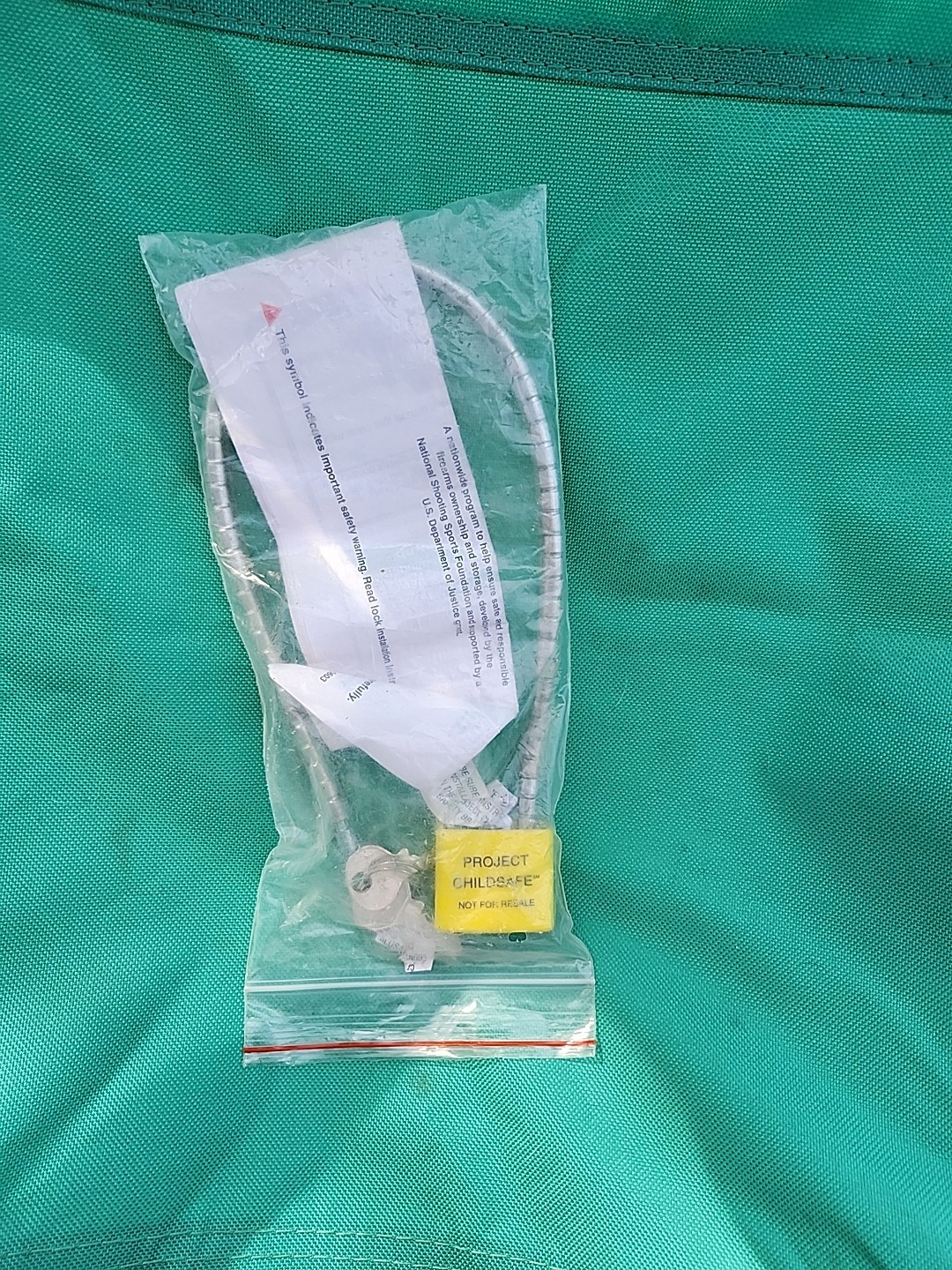 Project Child Safe Cable Gun Lock with 2 Keys