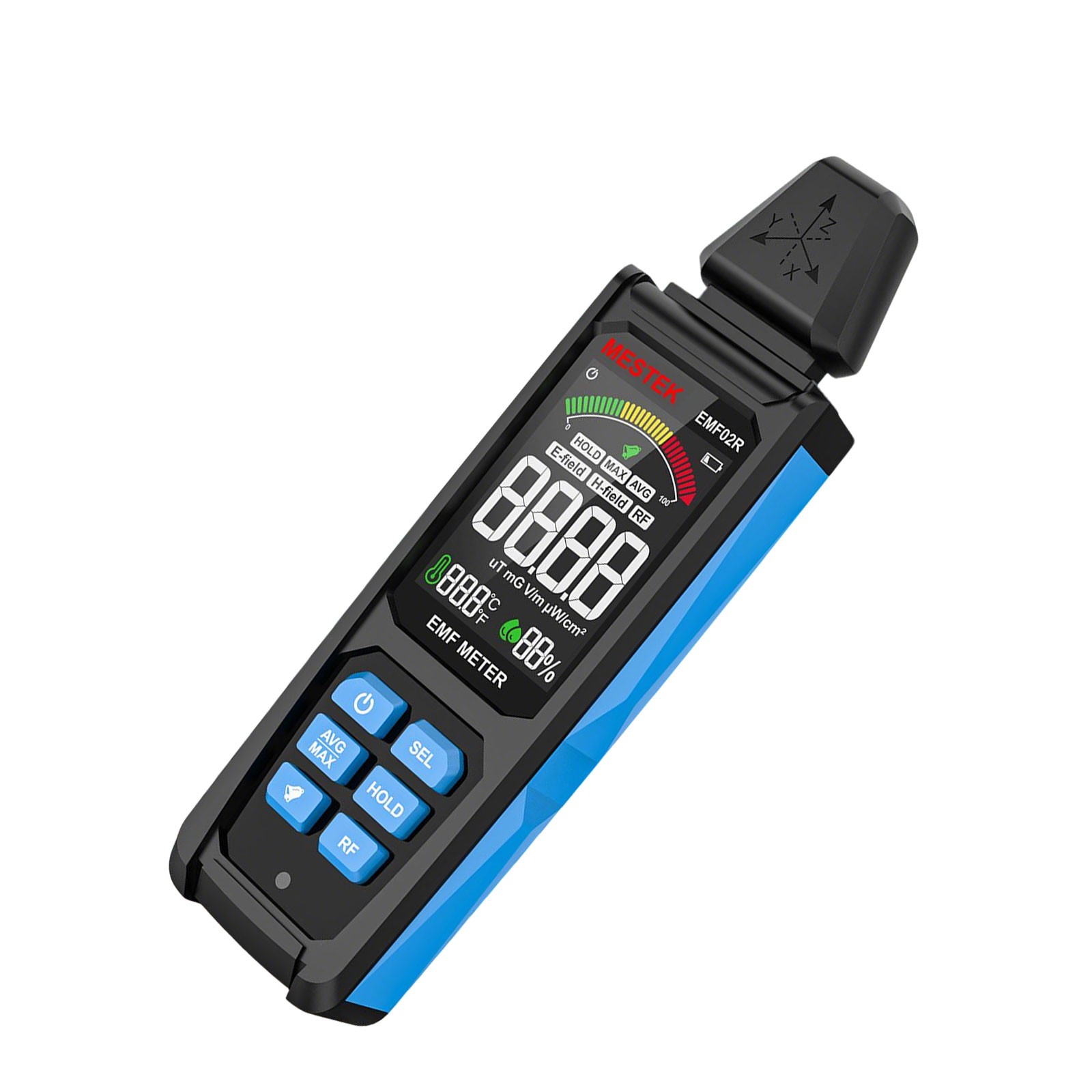Emf Meter High Frequency Electromagnetic Field Radiation Detector 30Mhz~8GHz