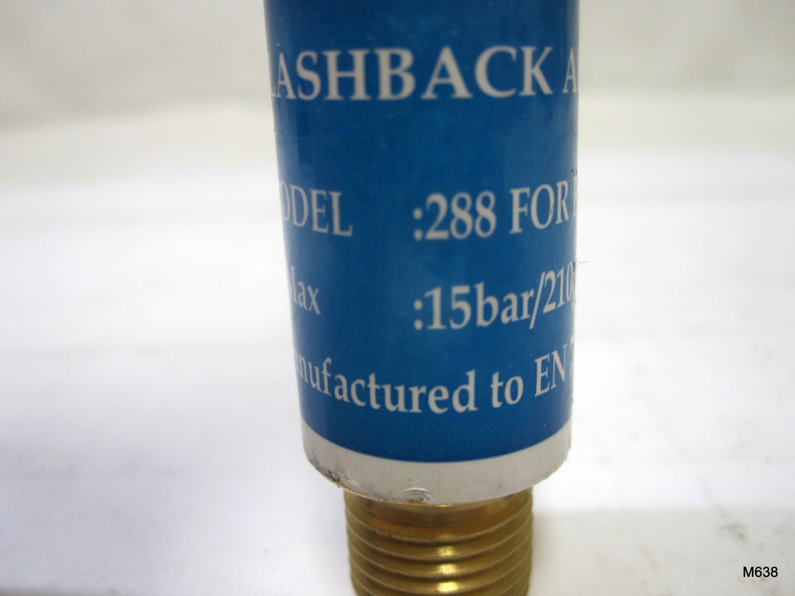 Oxygen Flashback Arrestor #288 Torch Welding Iso 9001