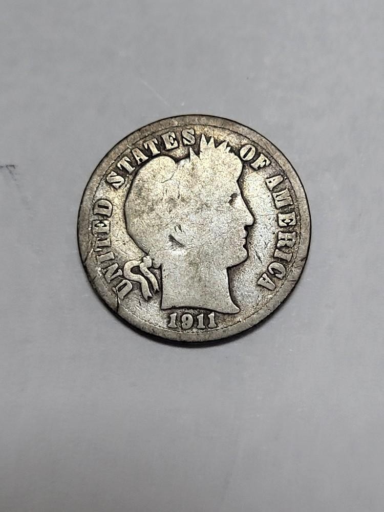 1911 S Barber Dime