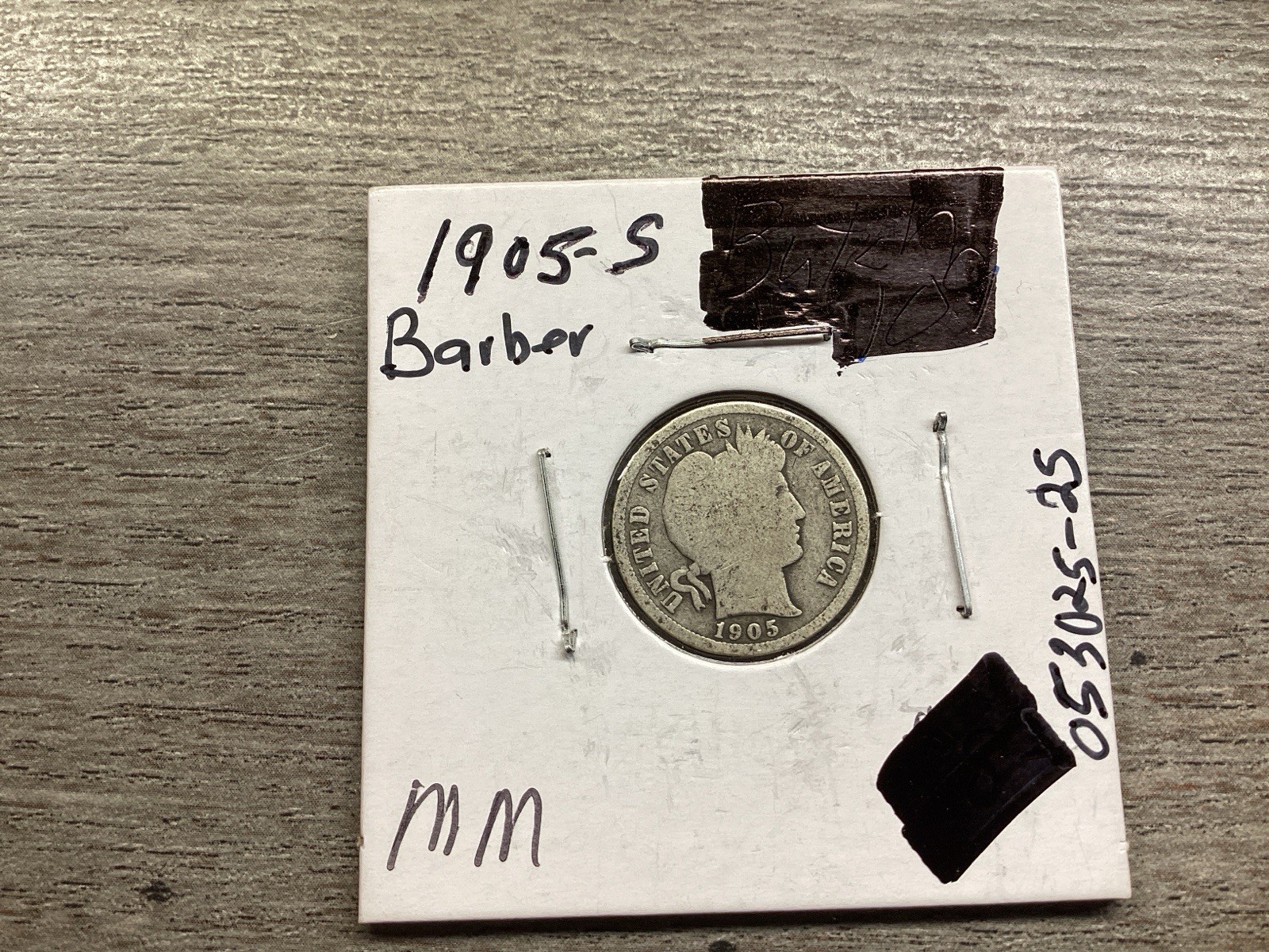 1905 S Barber 90% Silver Dime Key Date from San Francisco Mint 053025 25i