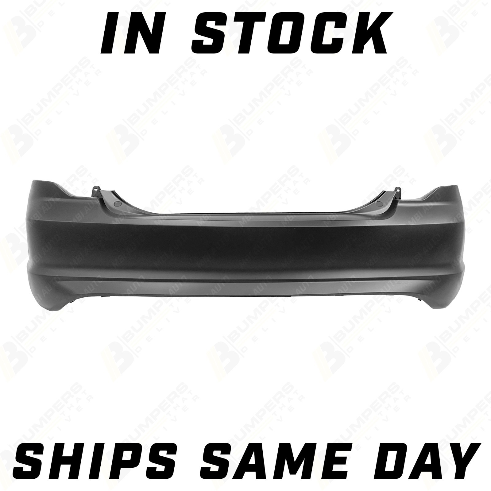 NEW Primered - Rear Bumper Cover Fascia for 2010 2011 2012 Ford Fusion 10 11 12