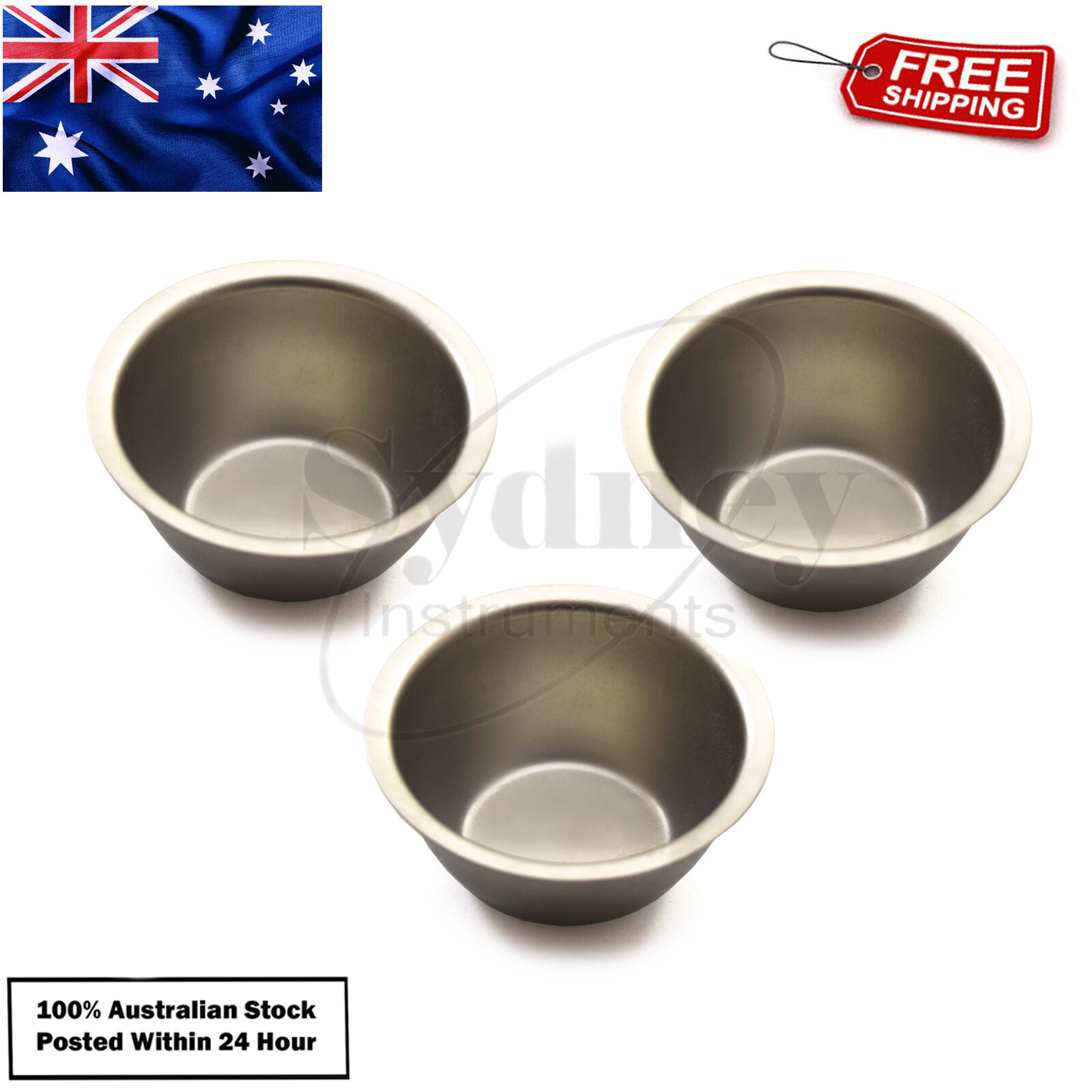 Dental Surgical Implant Laboratory Mixing Bowl Cup Hygiene Stainless Steel Lab