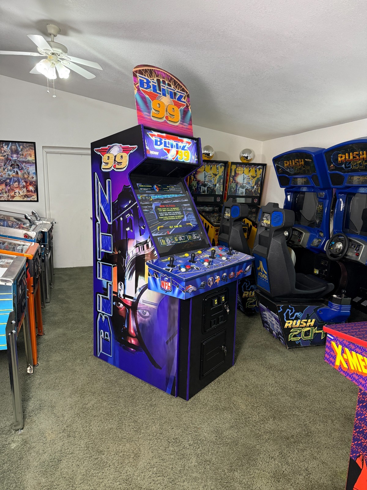 NFL Blitz Arcade Machine - RESTORED!!