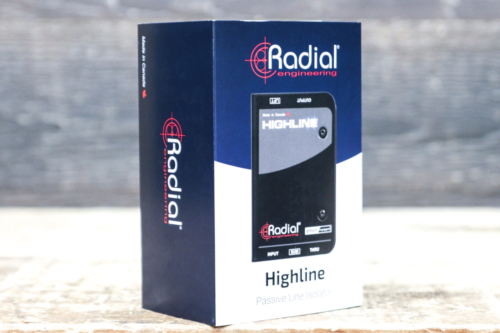 Radial Engineering Highline Passive Line Isolator Compact & Pedalboard Friendly