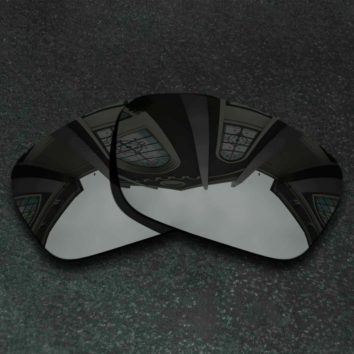 US Black Iridium Polarized Replacement Lenses For-Oakley Fuel Cell OO9096