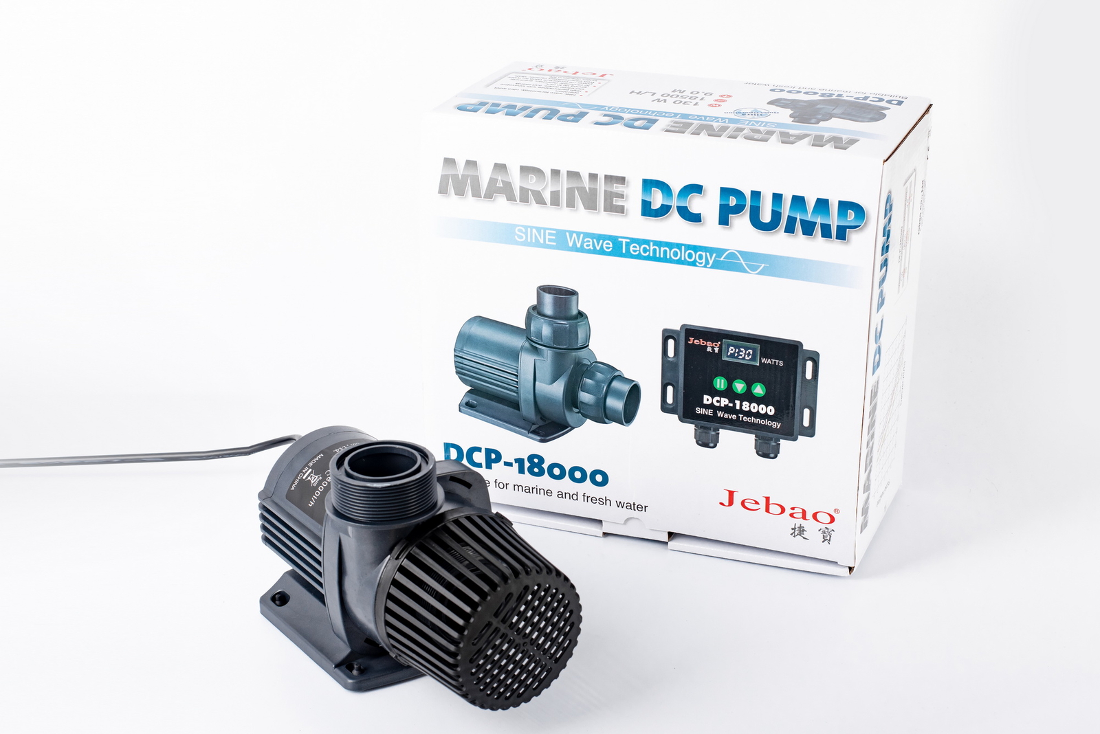 2018 New Jebao DCP-18000 Marine Controllable Water Return Pump