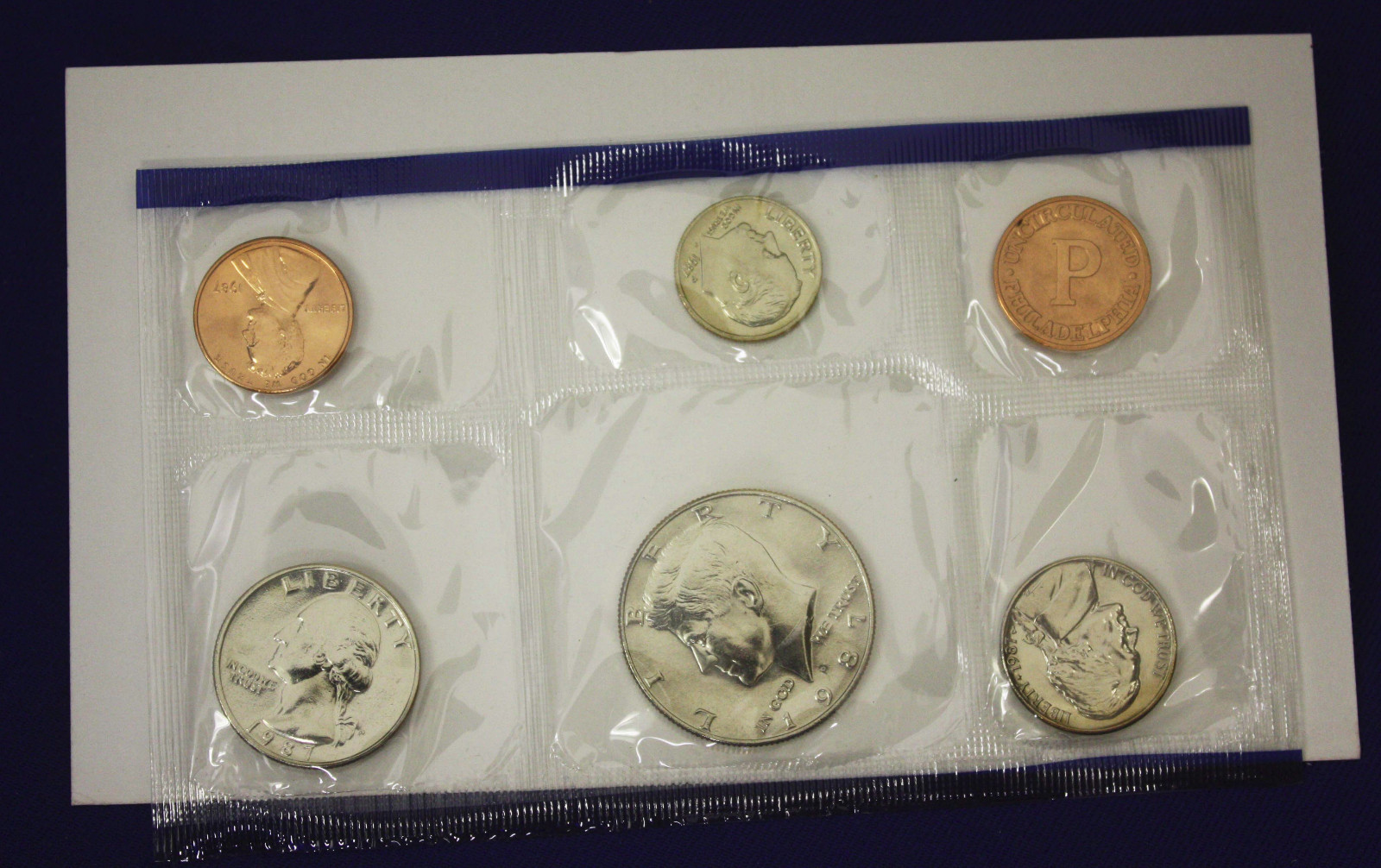 1987 MINT SET AS ISSUED BY U.S. MINT UNCIRCULATED Genuine U.S.