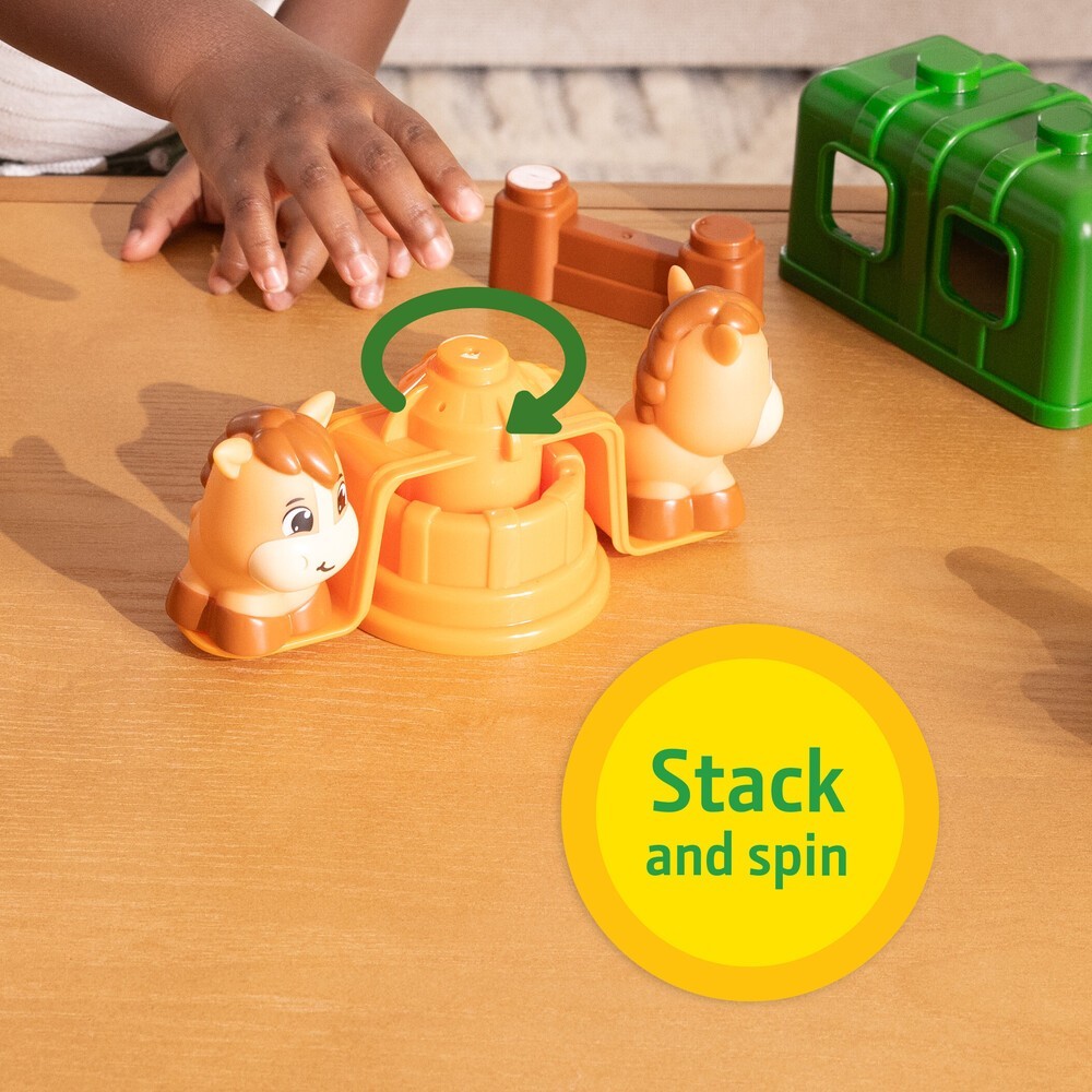 LP88986 JOHN DEERE BUILD-A-BUDDY 15-PC STACKER SET