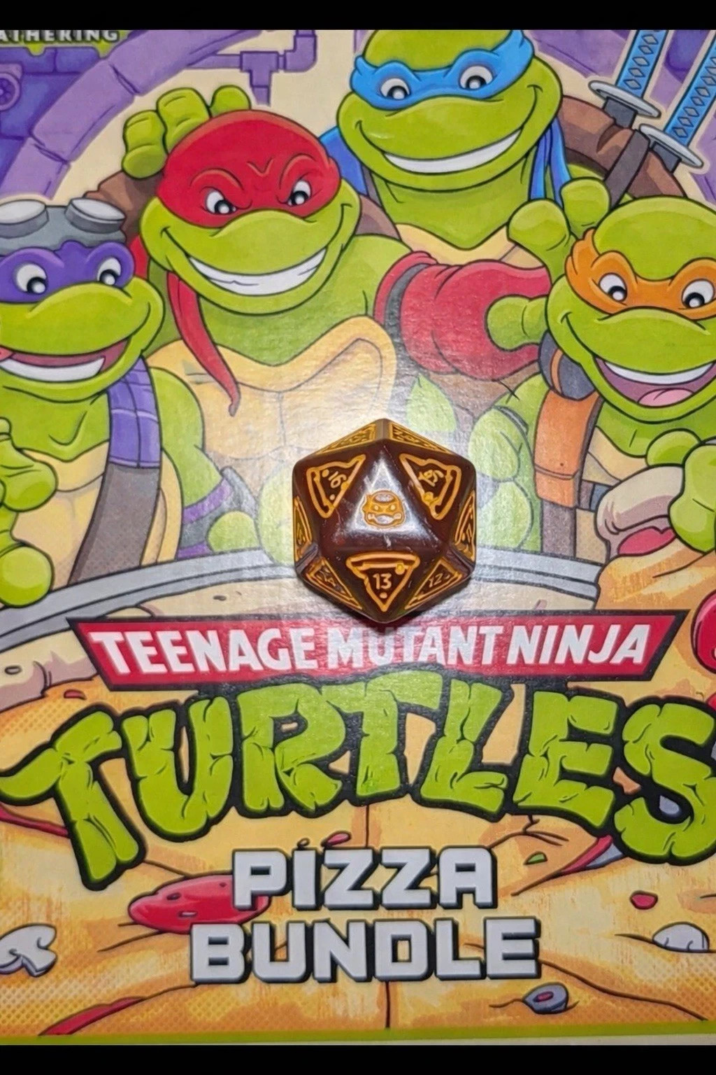MTG Teenage Mutant Ninja Turtles Pizza Bundle 20-Sided Spindown Die Qty x 10