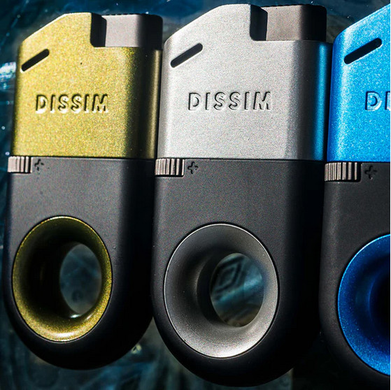 Dissim Gold Inverted Lighter Features Low-temperature candle soft flame