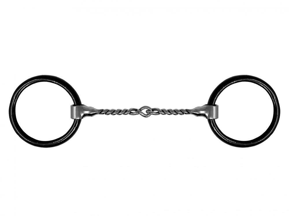 Showman Weighted Loose Ring Stainless Steel Wire Mouth Bit