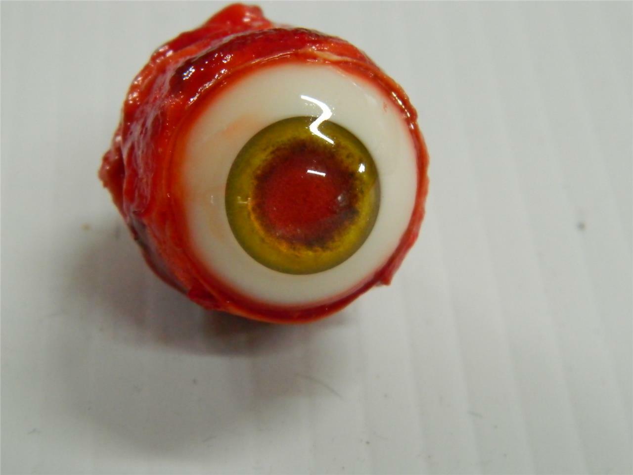 HALLOWEEN HORROR Movie PROP EYEBALL Popper Horror Halo Red/Yellow