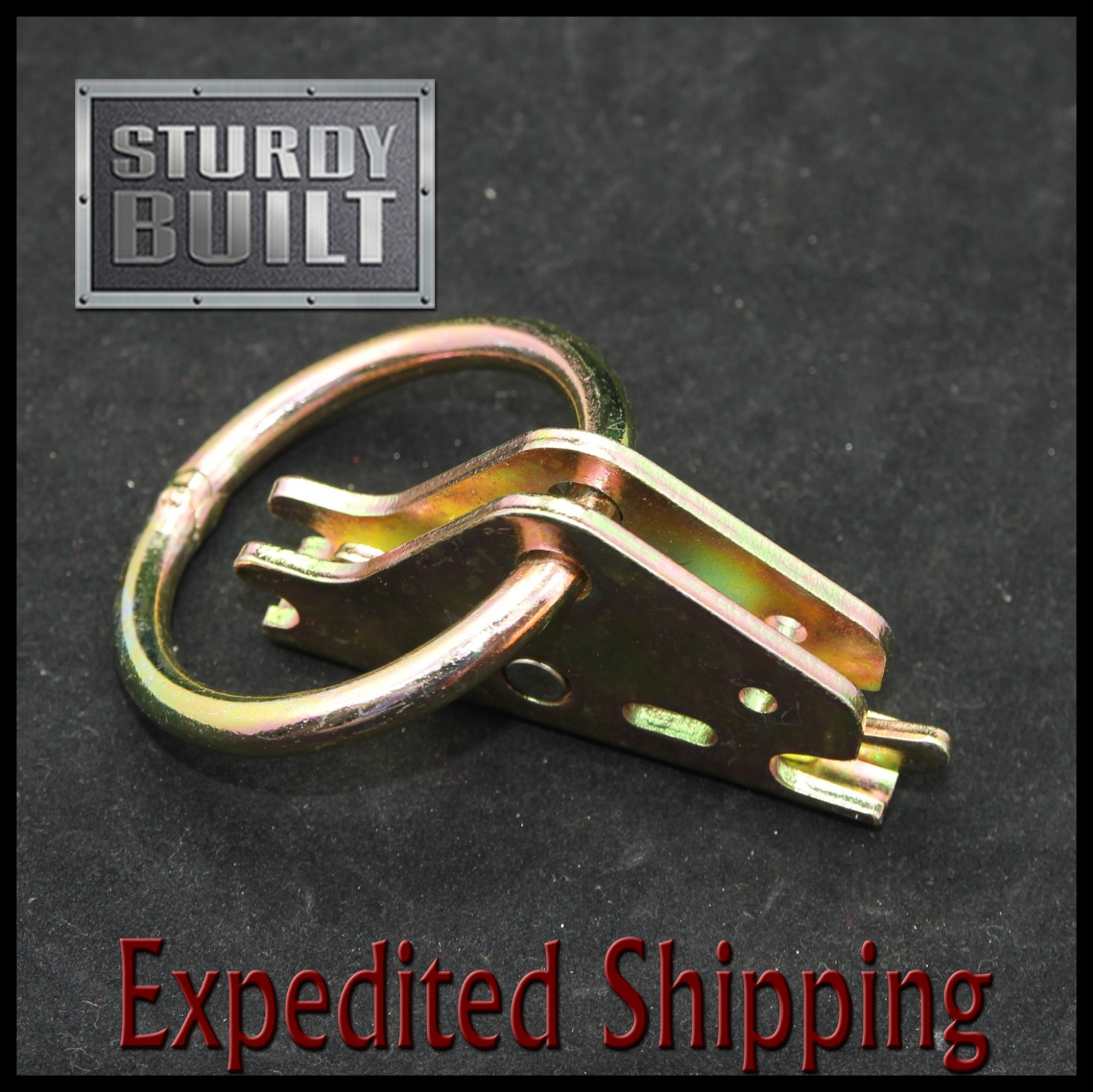 8x E Track Fitting 8mm O Ring Van Truck Enclosed Trailer Cargo Tie Down Srap