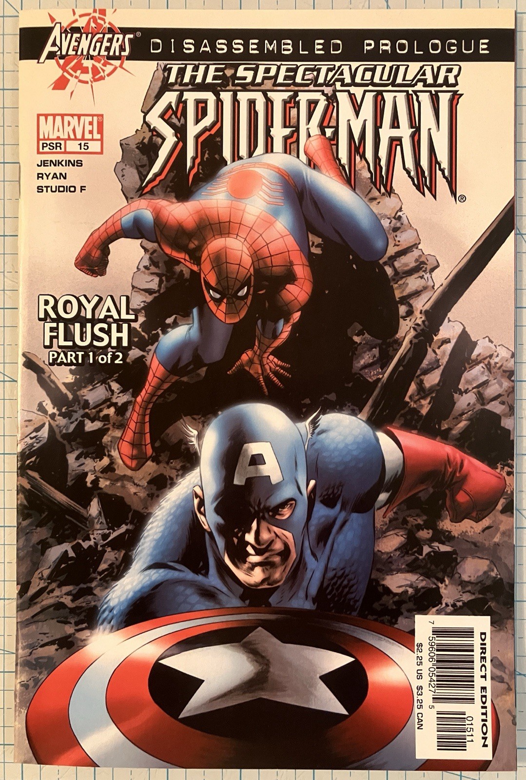 Spectacular Spider-Man #15 NM Steve Epting Cover 2004 Marvel Comics