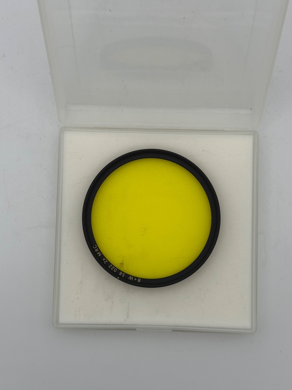 B+W 58mm 022 2x MRC Yellow F-Pro Lens Filter