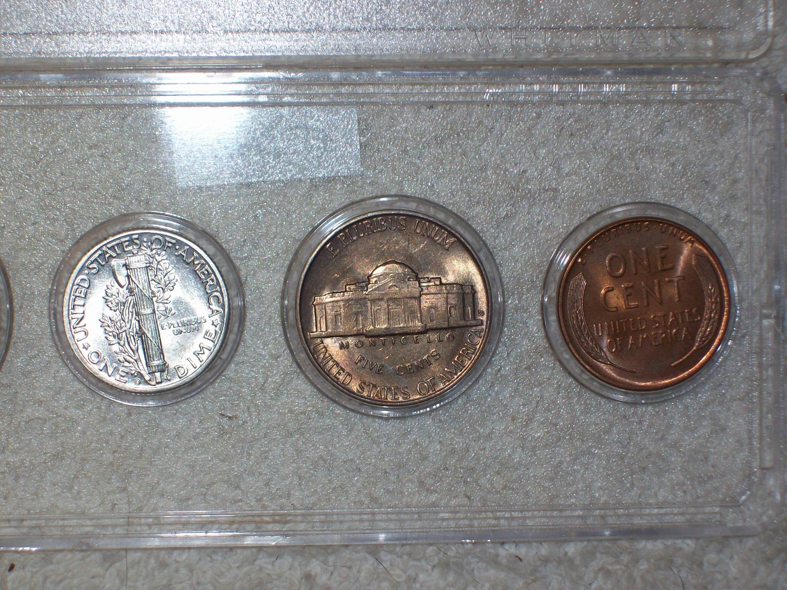 1941 D MINT SET UNCIRCULATED DENVER MINT