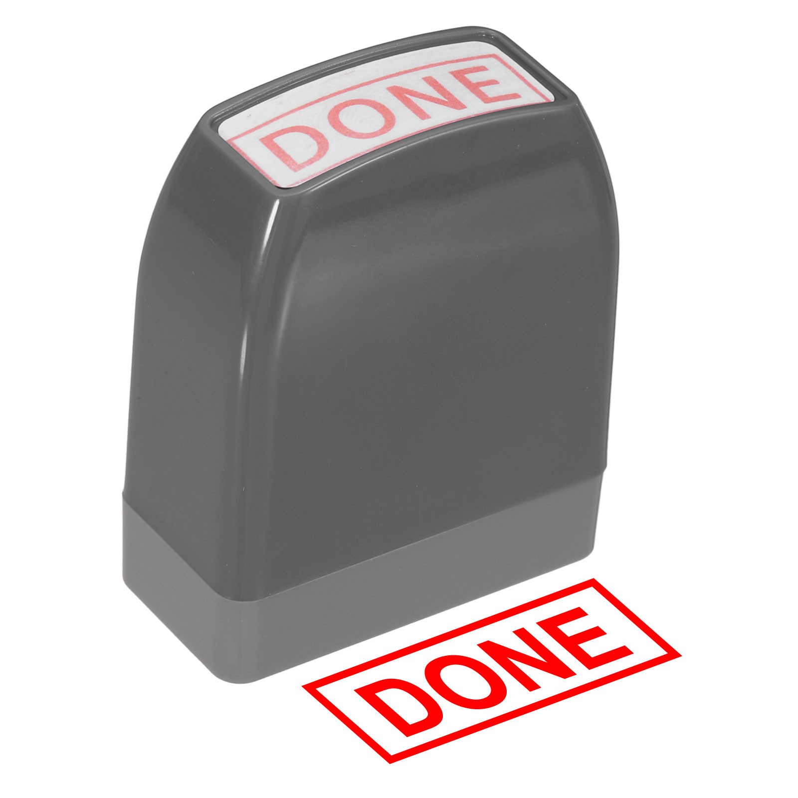 DONE Notice Stamp Self Inking, Grey