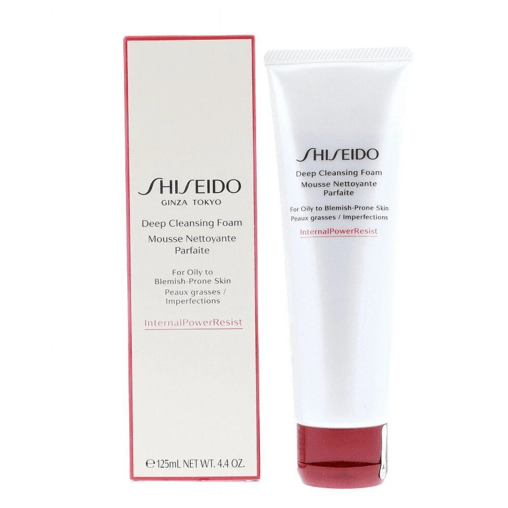 Shiseido Deep Cleansing Foam Oily Skin  125ml / 4.4oz    NEW in retail BOX
