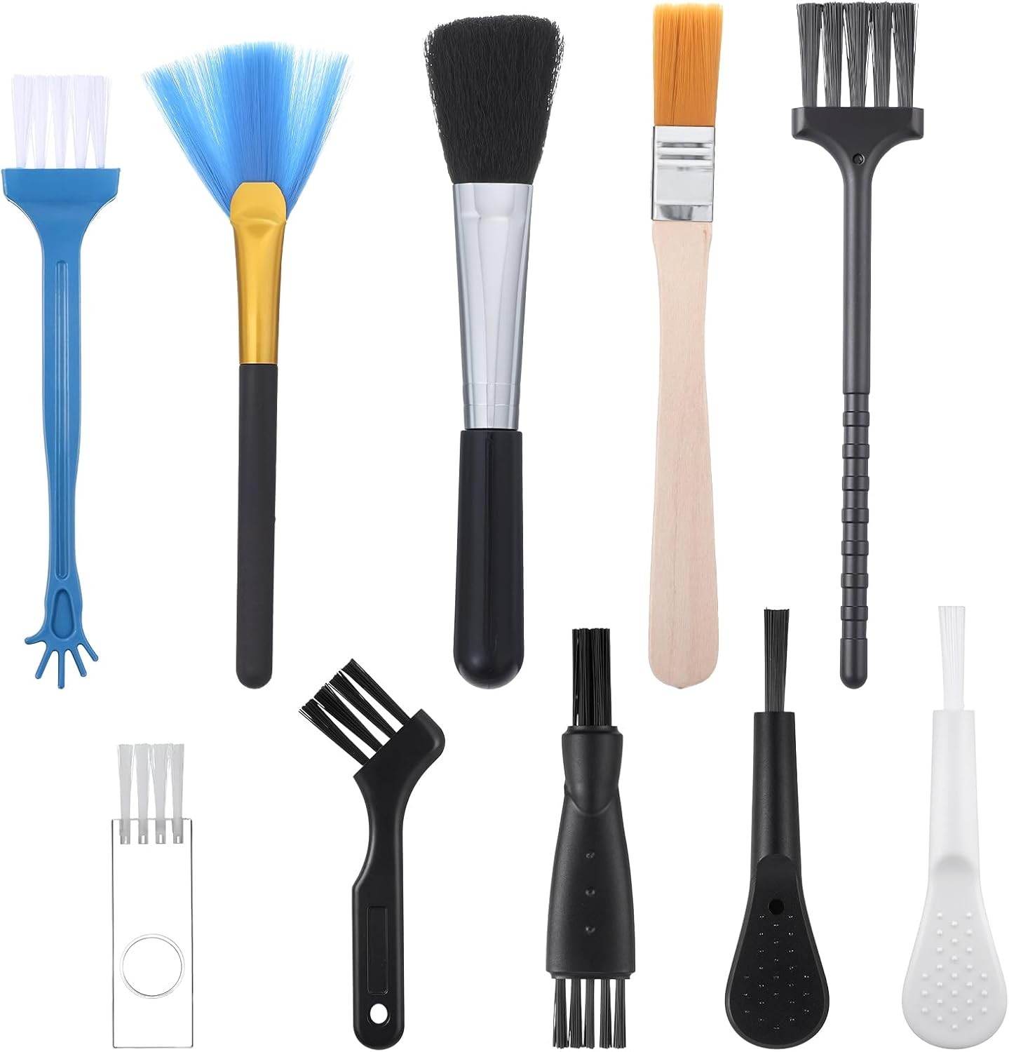 10 PCS Mini Keyboard Cleaning Brushes Kit, Anti-Static Electronic Dust Cleaning