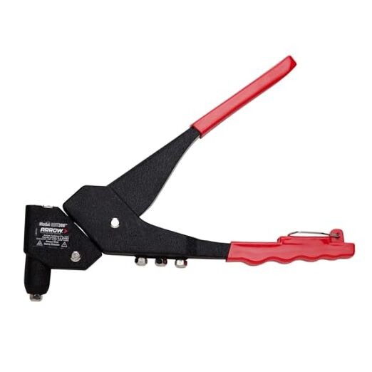 Arrow RHT300 One-Handed Swivel Rivet Tool - Manual Riveter for Metal - Pack of 1