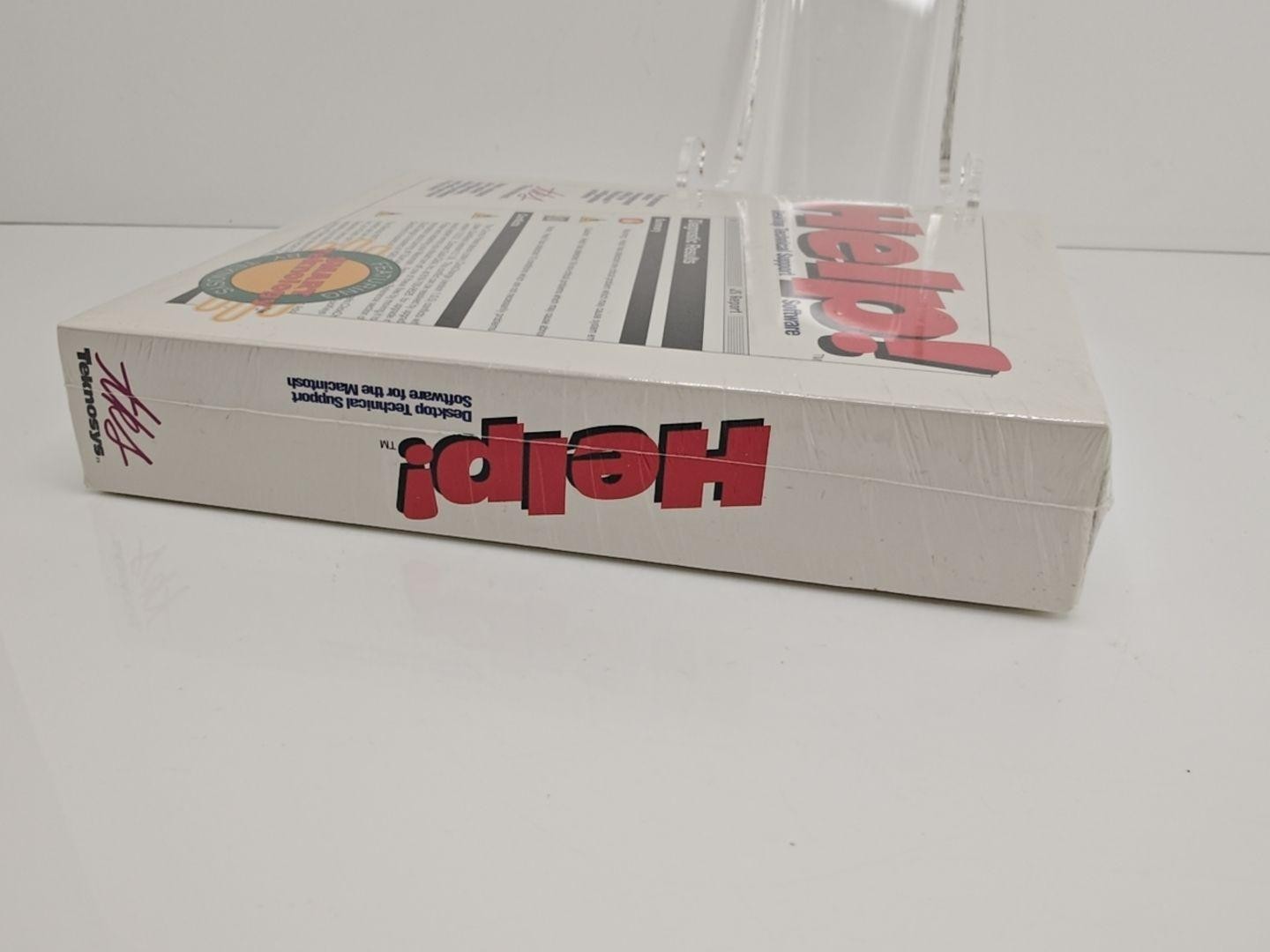 Vintage Teknosys Help! Desktop Support Mac 3.5 Floppy Software NEW SEALED