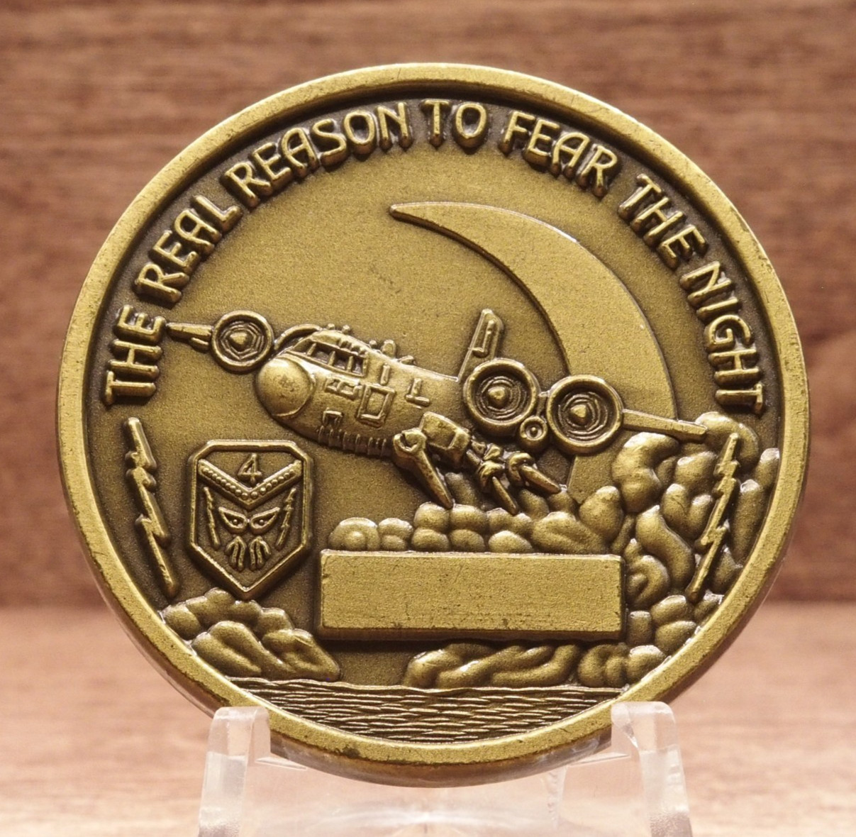 4th Special Operations SQ "Spooky" USAF AC-130U Gunship Challenge Coin