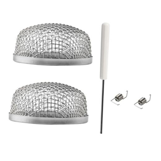 Pack of 2 Stainless Steel Flying Insect Bug Cover 2.8" Mesh Flying Insect