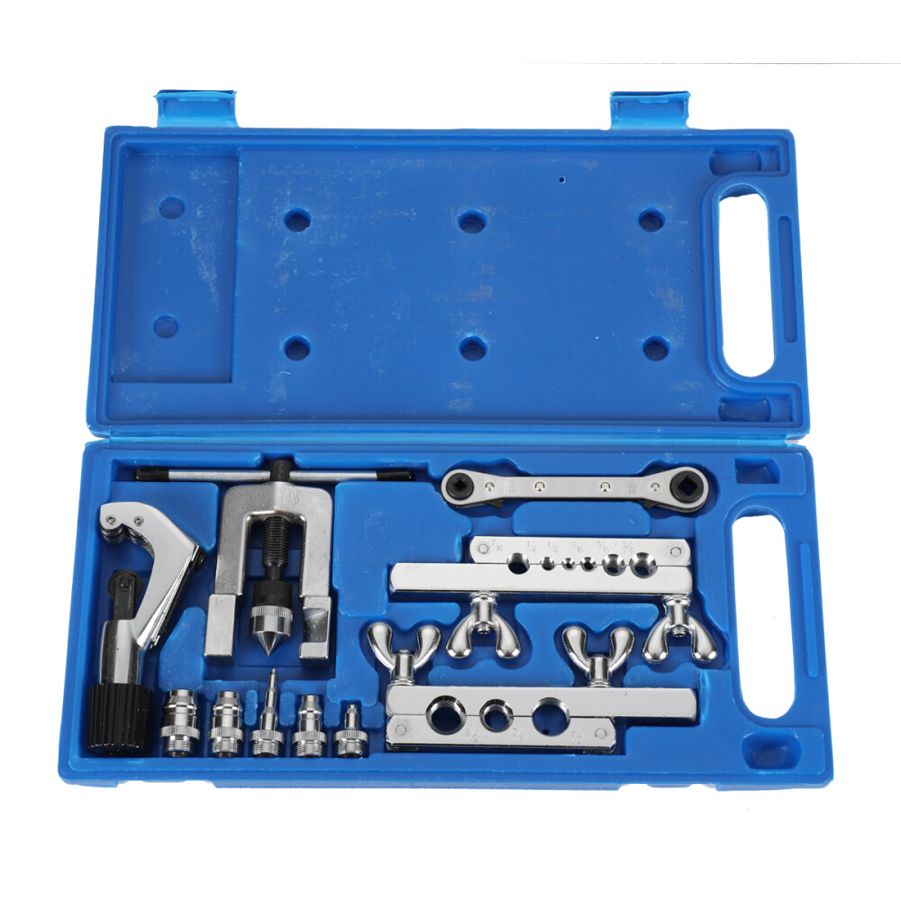 Swaging Tool Kit Tube Expander Flaring Tool Copper Pipe Expander Tool+TubeCutter