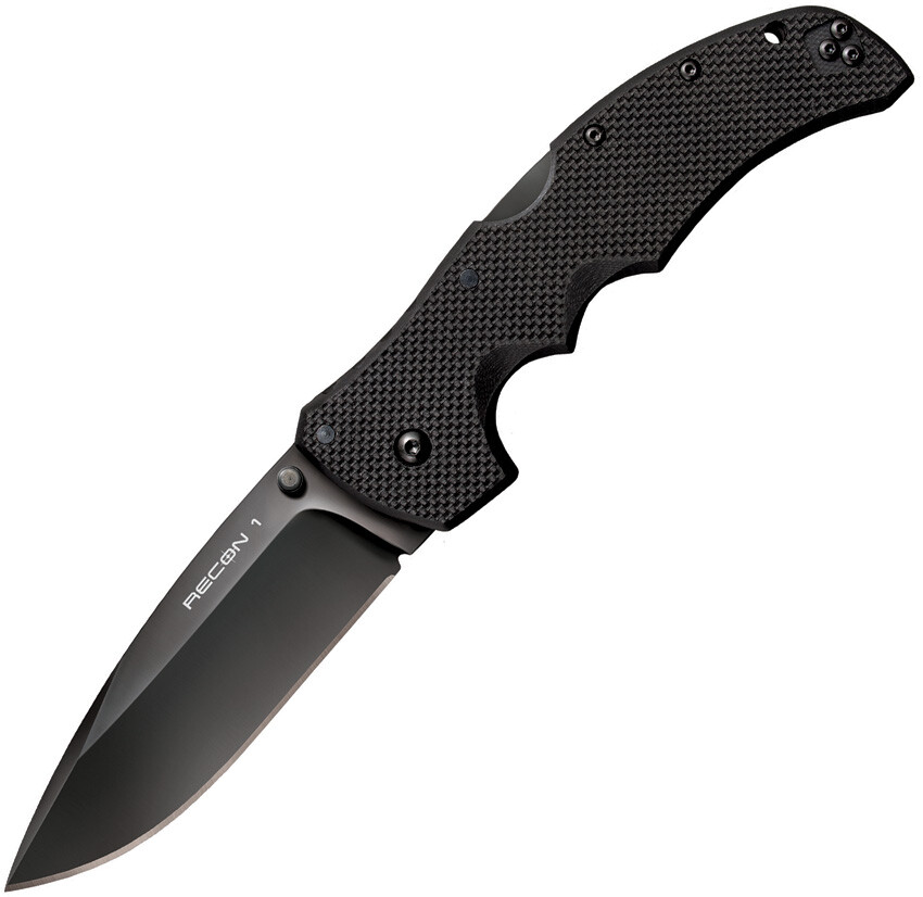 Cold Steel Recon 1 Lockback Black G10 Folding CPM-S35VN Pocket Knife 27BS