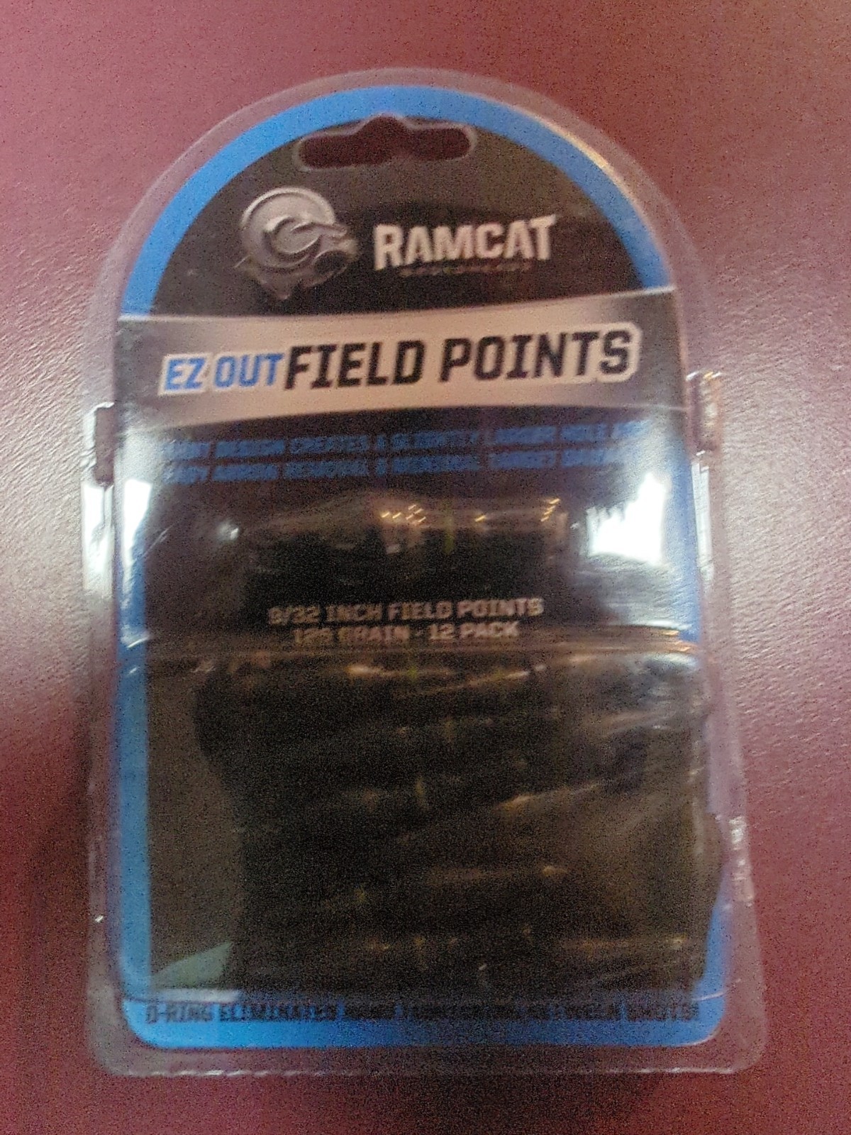 Ramcat EZ Out Field Points 12 Pack 9/32" 125 Grain