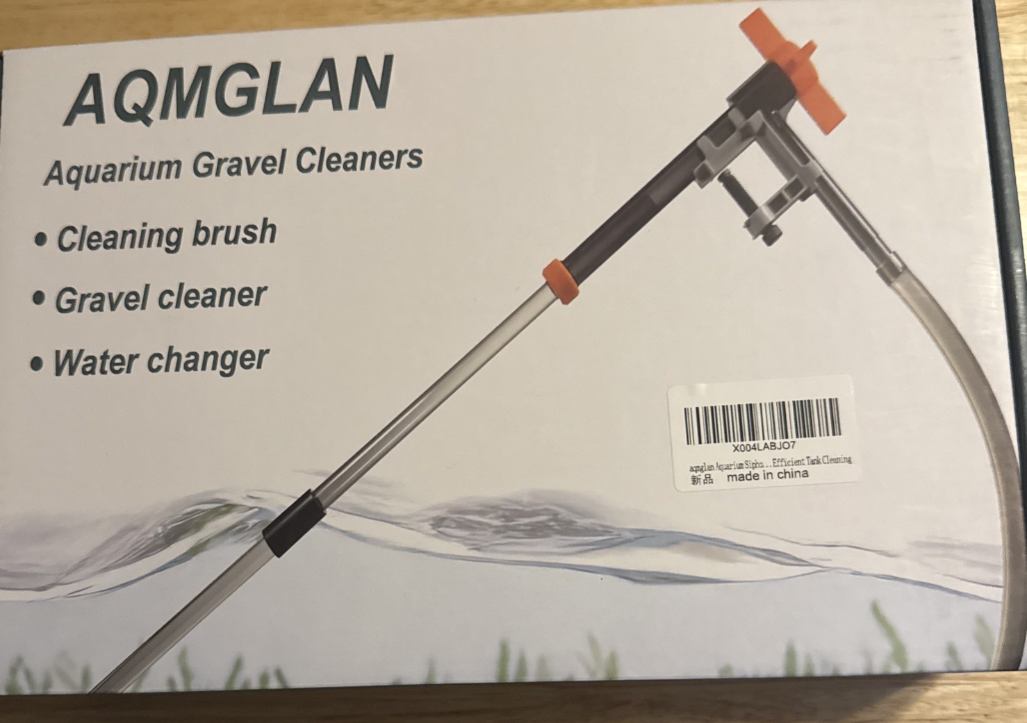 AQMGLAN AQUARIUM GRAVEL CLEANERS FOR AQUARIUM