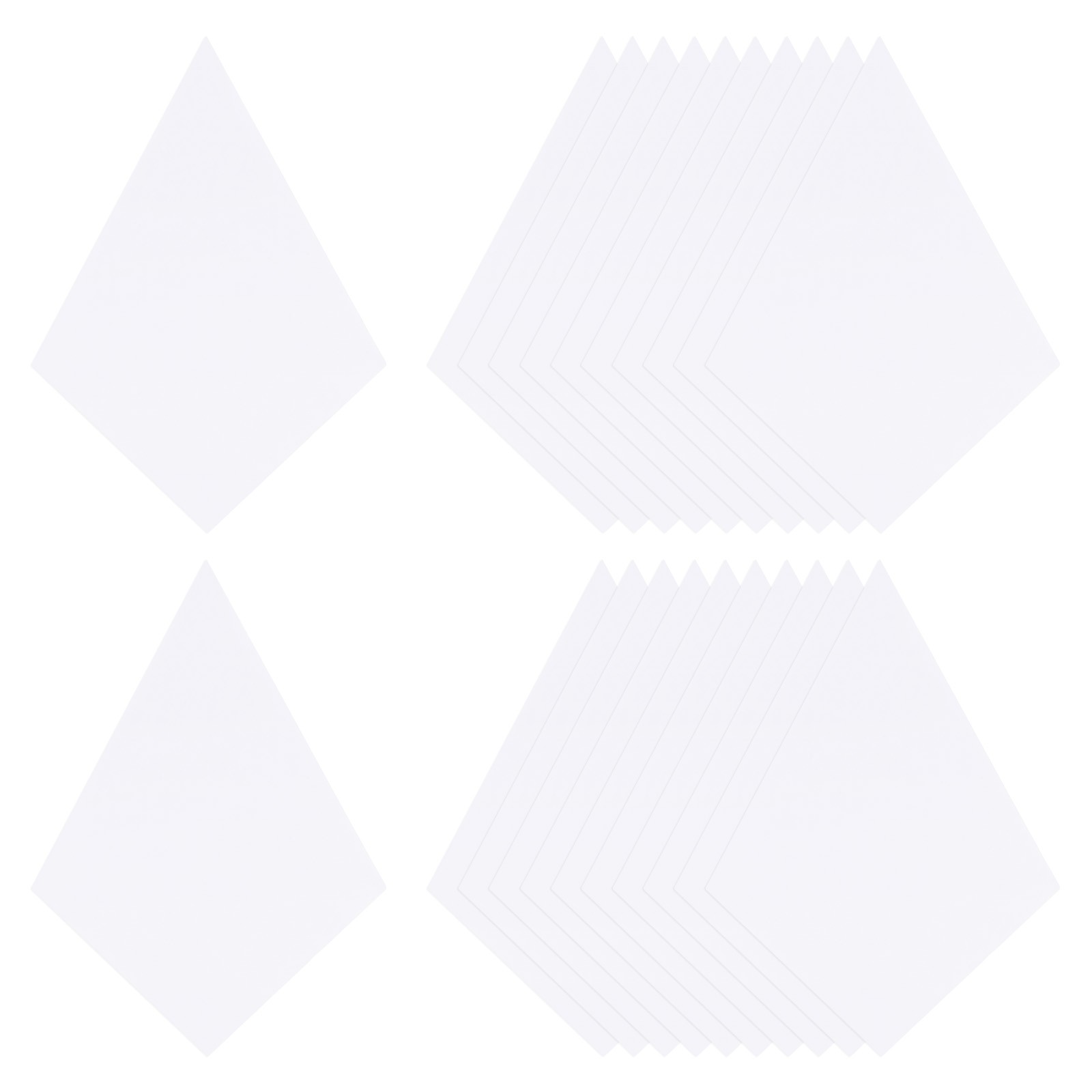 200 Count English Paper Piecing Diamond Shapes for Sewing