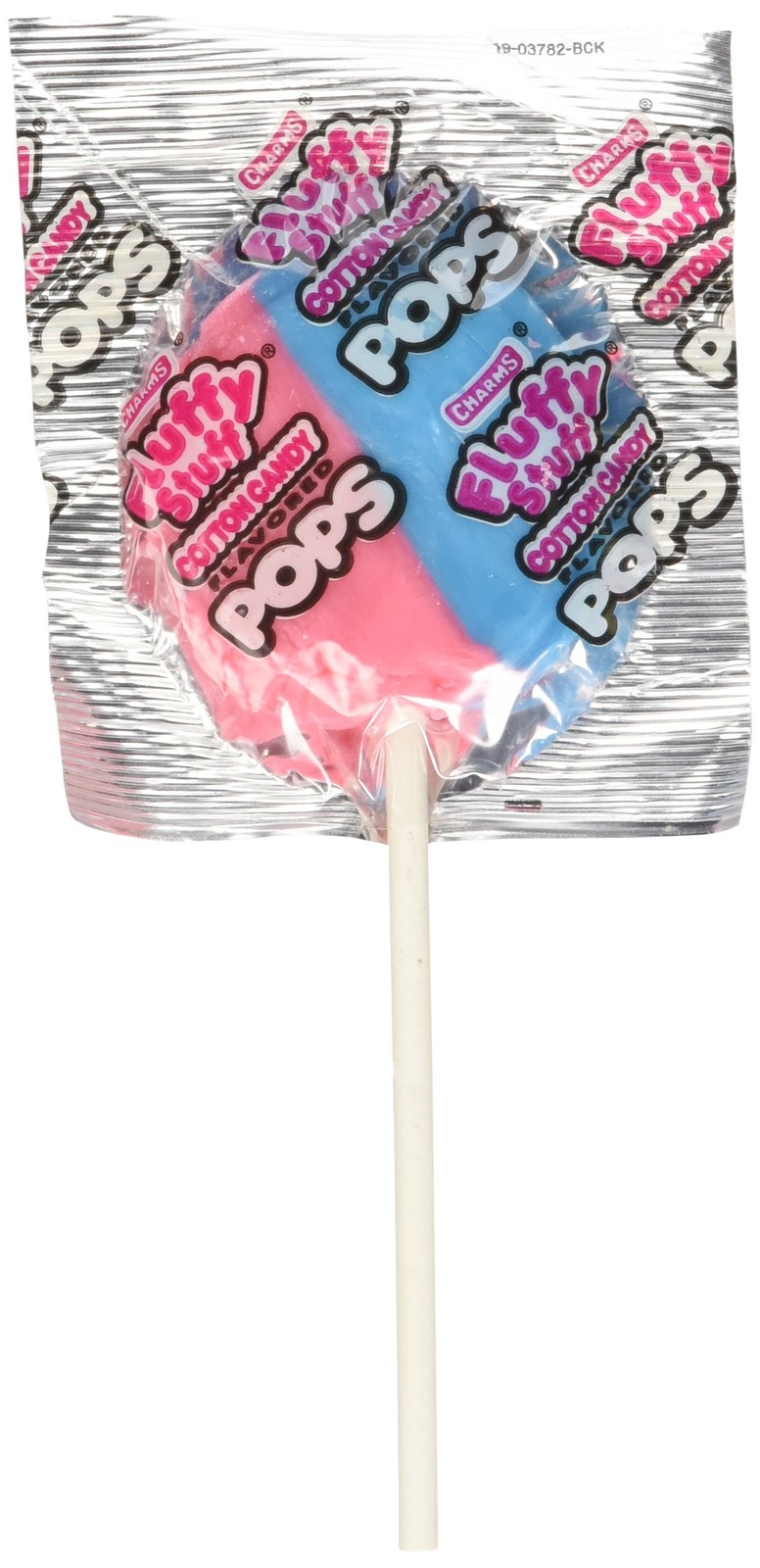 Charms Fluffy Stuff Cotton Candy Pops 48ct Box
