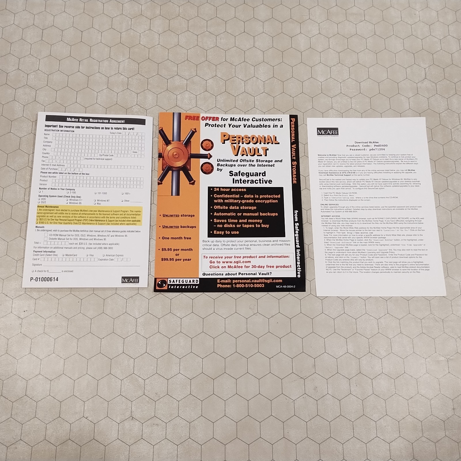 McAfee PC Medic 97 Deluxe, Windows 95 CD-ROM, 1997