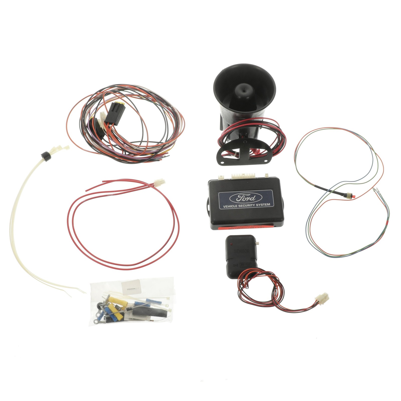 GENUINE FORD VSS 400K Vehicle Secuity System W/Sensor & Horn NOS F3AZ-19A361-C