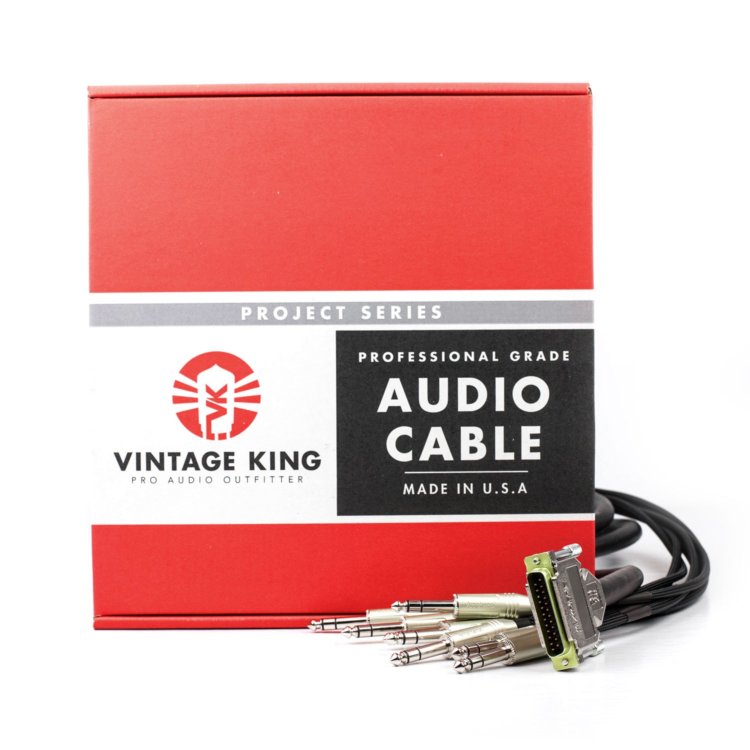 Vintage King Project Series DB25 to TRS - 10' (Demo Deal/Open Box)