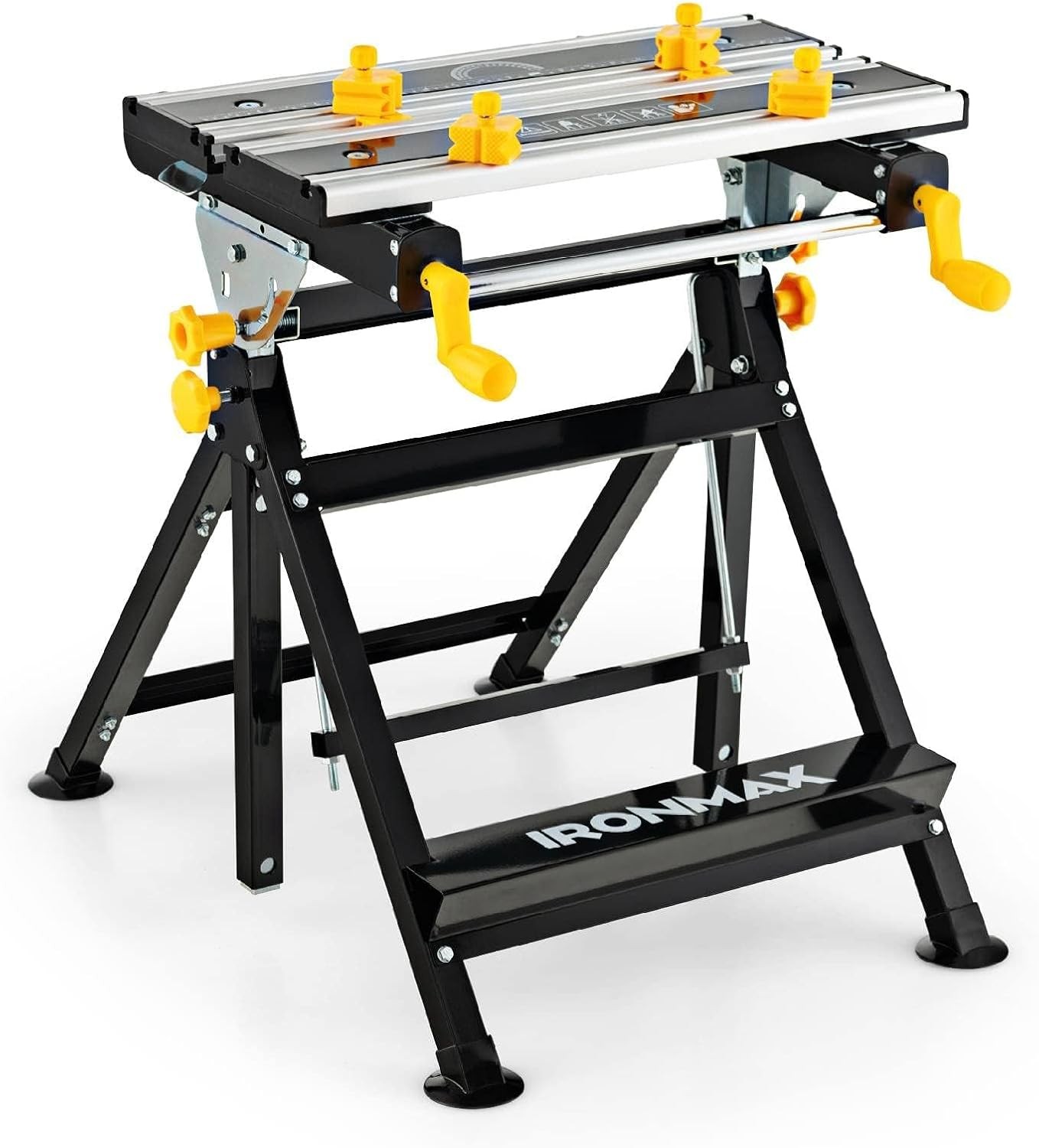 7-Level Height Adjustable Folding Portable Workbench | Folding Work Table