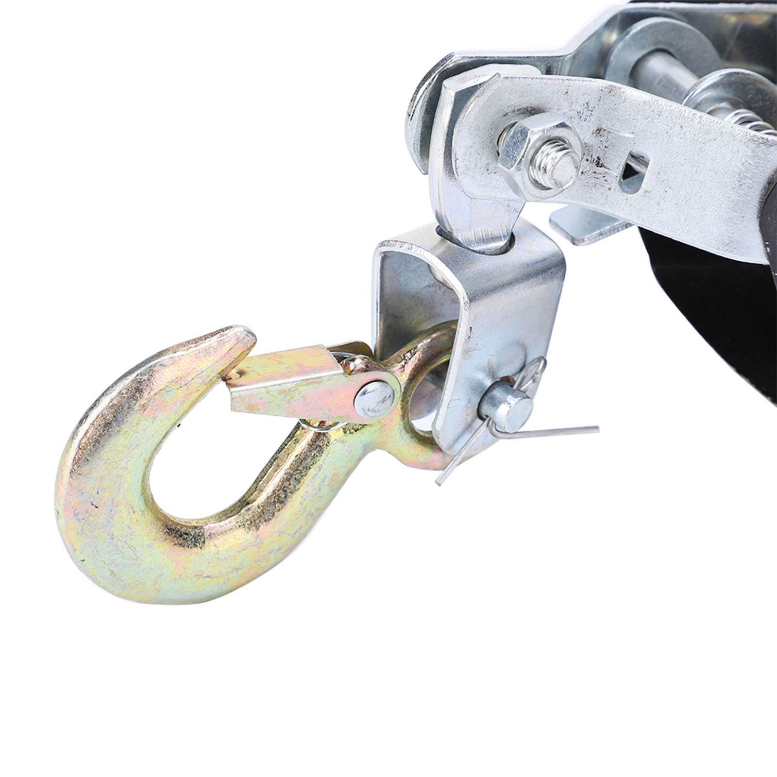 Wire Rope Puller 2 Ton Rope Puller Mini Tightener Double Hook Lifting Tool