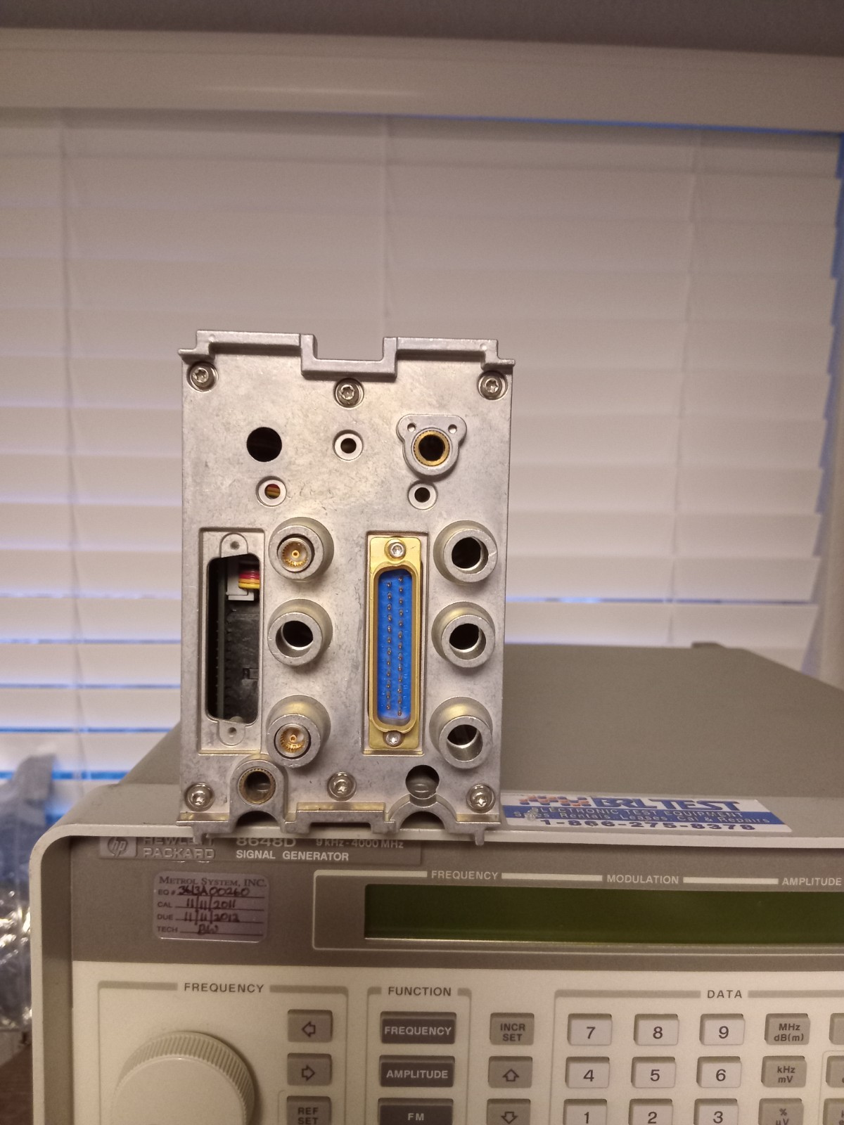 HP 83483A Electrical (20 GHz) Dual Channel Module